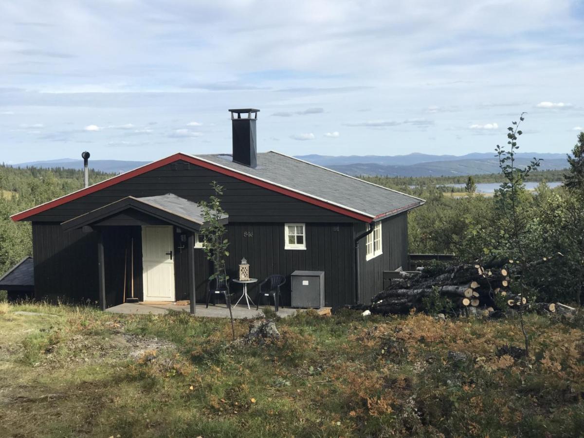 Cabin In The Mountain, Outstanding View & Solar Energy Slidre Экстерьер фото