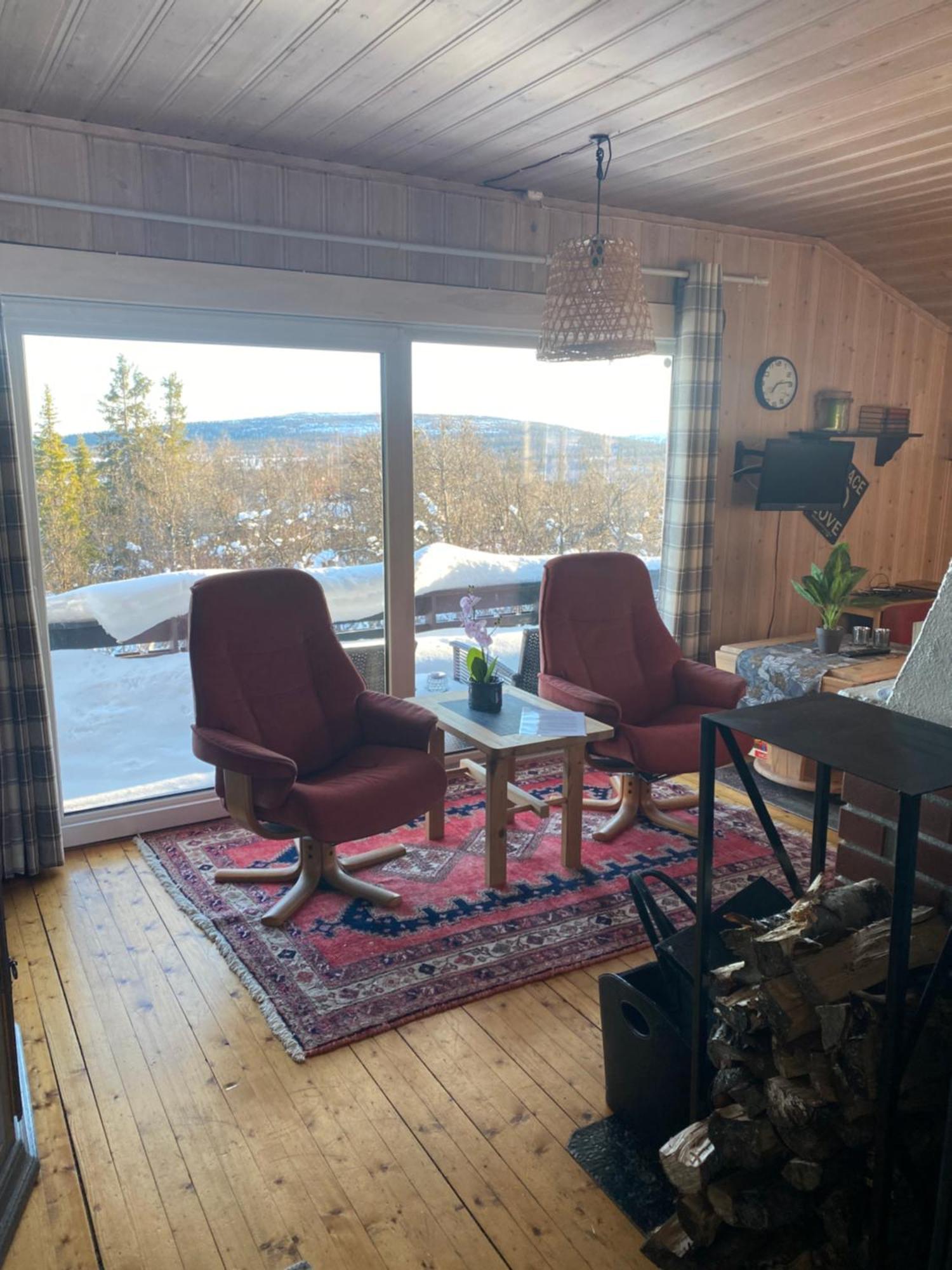 Cabin In The Mountain, Outstanding View & Solar Energy Slidre Экстерьер фото